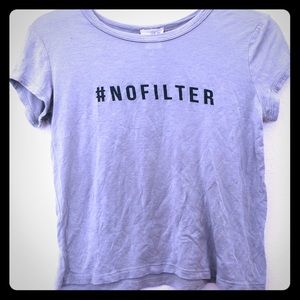 #NoFilter graphic tee